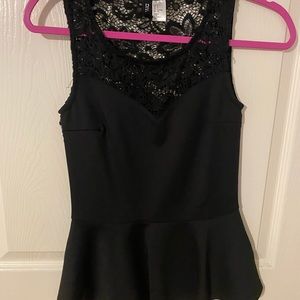 Black Dress Top